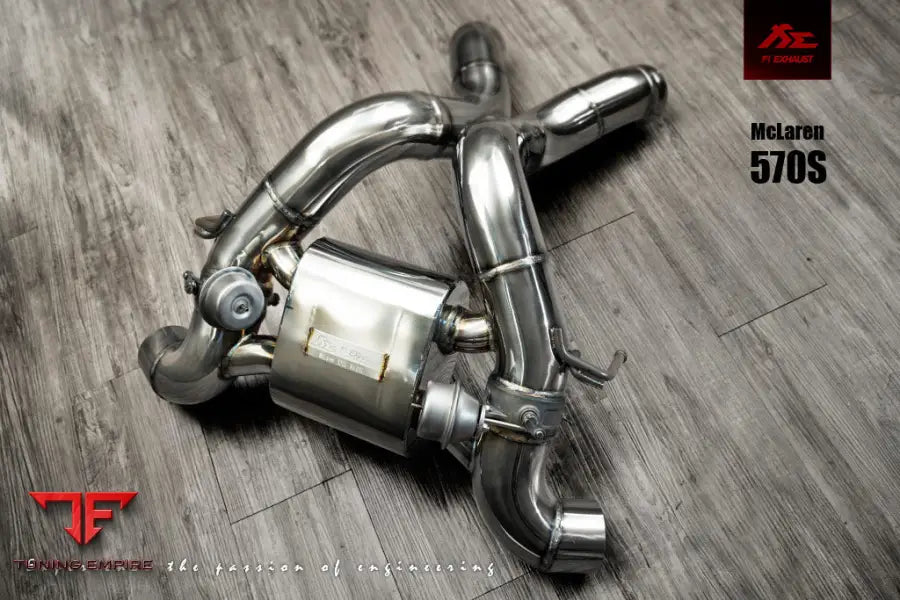 FI EXHAUST MCLAREN 570S / 570GT / 540C COUPE / SPIDER EXHAUST SYSTEM
