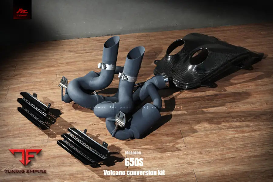 FI EXHAUST MCLAREN 650S COUPE / SPIDER VOLCANO CONVERSION KIT EXHAUST SYSTEM