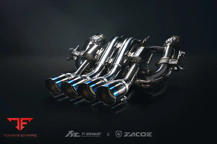 FI EXHAUST MCLAREN 720S CENTER QUAD EXHAUST CONVERSION KIT EXHAUST SYSTEM