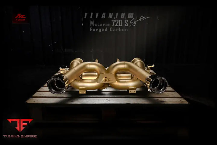 FI EXHAUST MCLAREN 720S COUPE / SPIDER TITANIUM EXHAUST SYSTEM