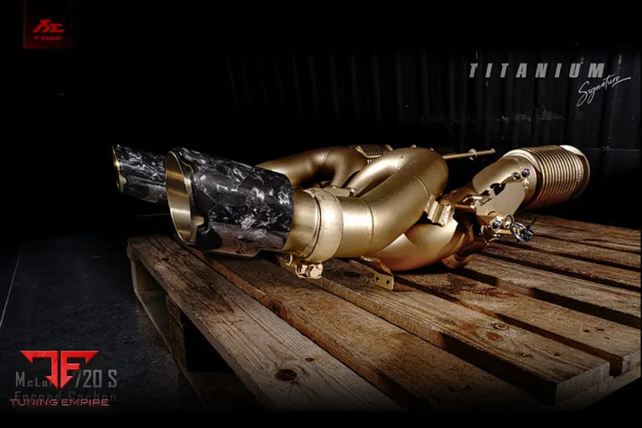 FI EXHAUST MCLAREN 720S COUPE / SPIDER TITANIUM EXHAUST SYSTEM