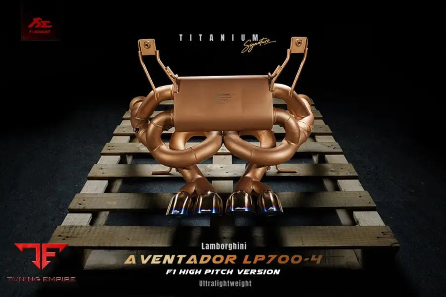 FI EXHAUST MERCEDES-AMG C190 / R190 AMG GT R TITANIUM EXHAUST SYSTEM