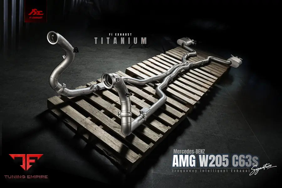 FI EXHAUST MERCEDES-AMG W205 AMG C63 S TITANIUM EXHAUST SYSTEM