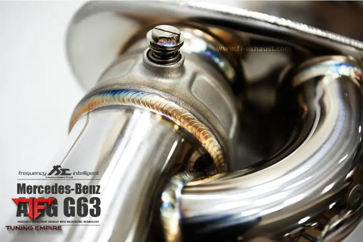 FI EXHAUST MERCEDES-BENZ AMG W463 AMG G63 EXHAUST QUAD TIPS EXHAUST SYSTEM