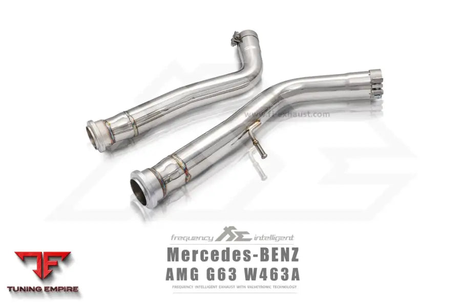 FI EXHAUST MERCEDES-BENZ AMG W463A G63 EXHAUST QUAD TIPS OPF/NON-OPF EXHAUST SYSTEM