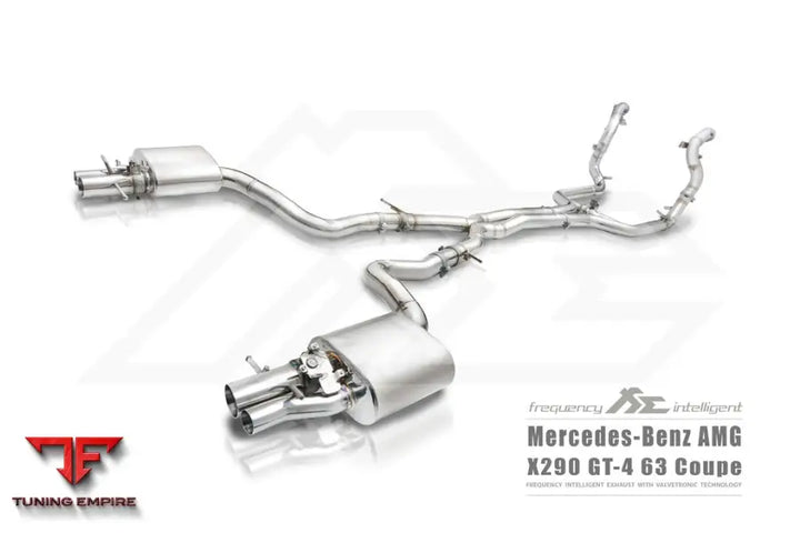 FI EXHAUST MERCEDES-BENZ AMG X290 AMG GT 63 / S EXHAUST 4-DOOR COUPE OPF/NON-OPF EXHAUST SYSTEM