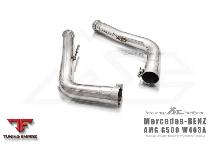 FI EXHAUST MERCEDES-BENZ W463A G500 EXHAUST QUAD TIPS EXHAUST SYSTEM