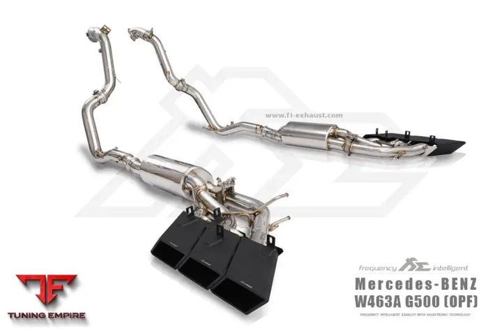 FI EXHAUST MERCEDES-BENZ W463A G500 EXHAUST ULTRA EDITION OPF / NON-OPF EXHAUST SYSTEM