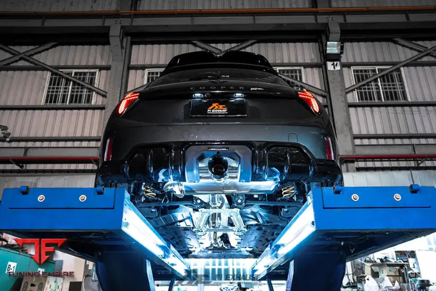 MINI F66 JCW Fi Exhaust single tip version