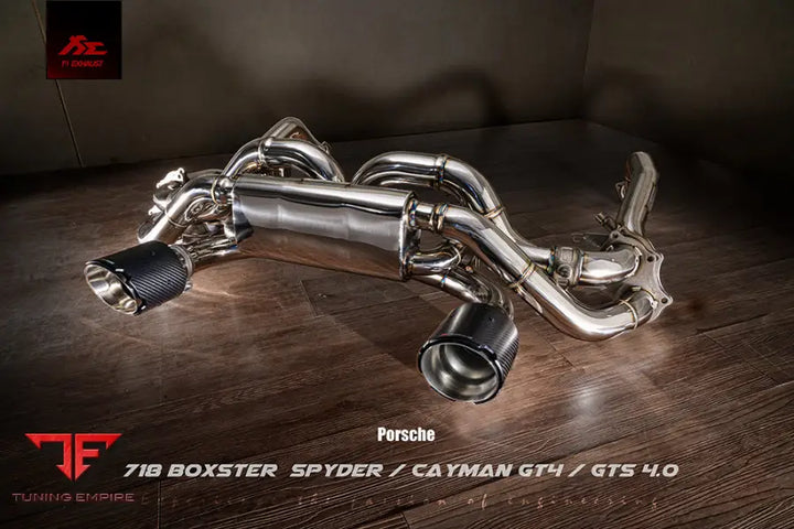 FI EXHAUST PORSCHE 718 BOXSTER / CAYMAN GTS 4.0 EXHAUST OPF EXHAUST SYSTEM