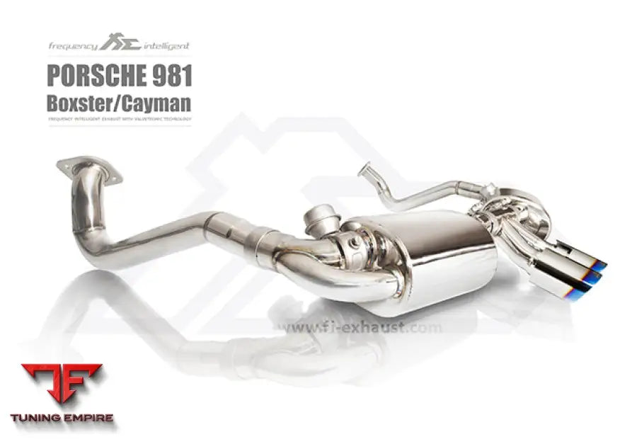 FI EXHAUST PORSCHE 981 BOXSTER / CAYMAN EXHAUST SYSTEM