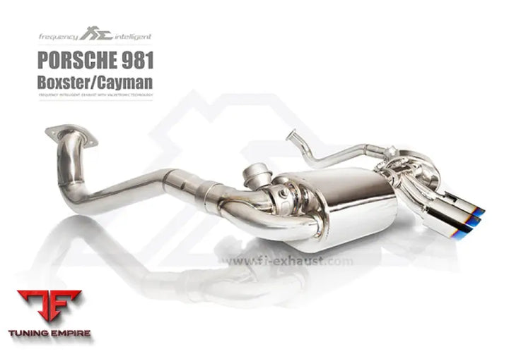 FI EXHAUST PORSCHE 981 BOXSTER / CAYMAN EXHAUST SYSTEM