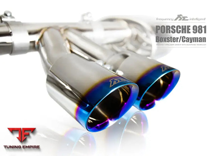 FI EXHAUST PORSCHE 981 BOXSTER / CAYMAN EXHAUST SYSTEM