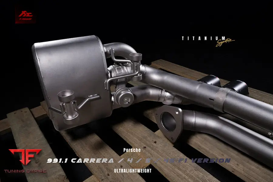 FI EXHAUST PORSCHE 991.1 CARRERA / 4 / S / 4S F1 VERSION TITANIUM EXHAUST SYSTEM