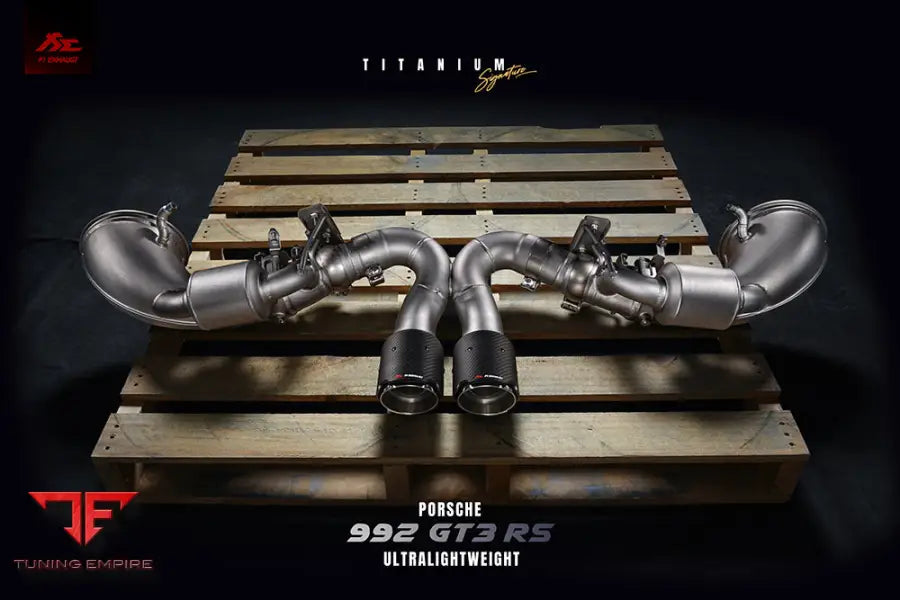 FI EXHAUST PORSCHE 992 GT3 RS TITANIUM EXHAUST EXHAUST SYSTEM