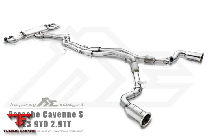 FI EXHAUST PORSCHE 9Y0 CAYENNE S / CAYENNE COUPE S 2.9TT EXHAUST OPF / NON-OPF EXHAUST SYSTEM