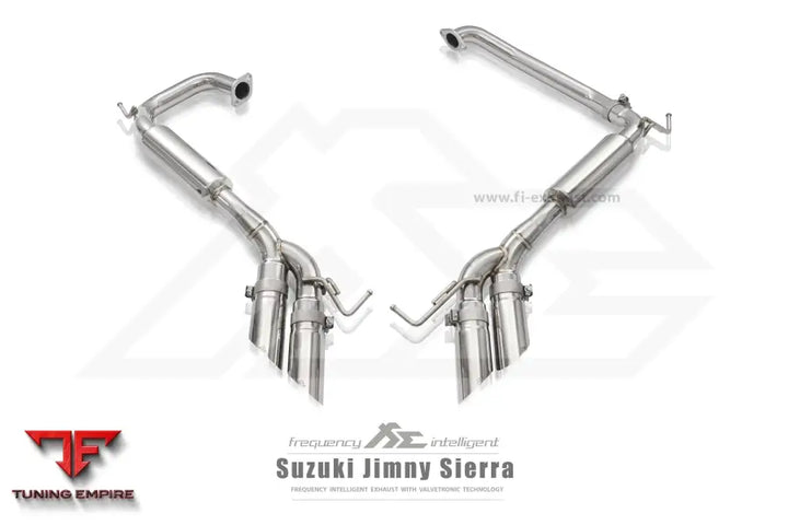 FI EXHAUST SUZUKI JB74 JIMNY SIERRA QUAD VERSION EXHAUST SYSTEM