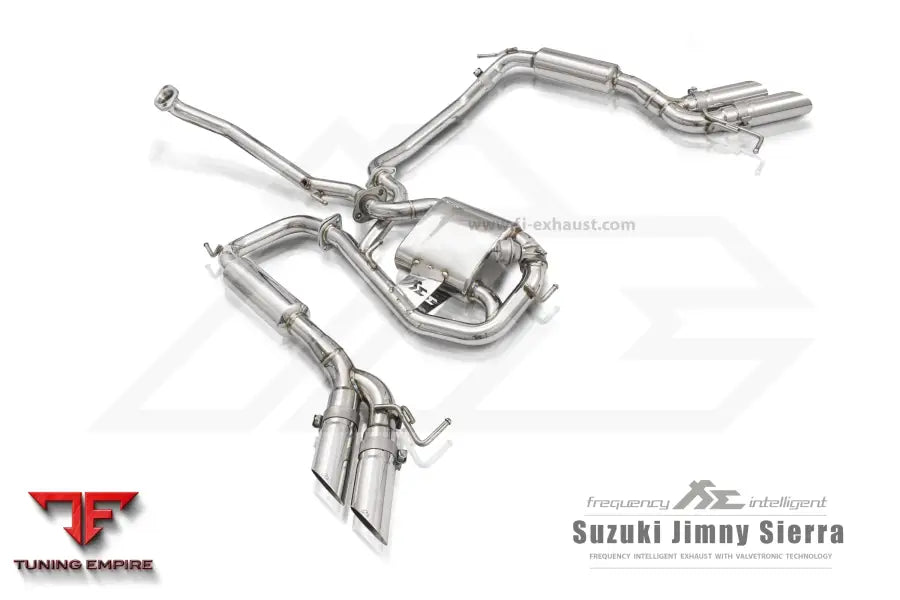 FI EXHAUST SUZUKI JB74 JIMNY SIERRA QUAD VERSION EXHAUST SYSTEM