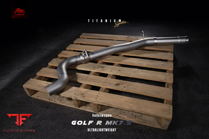FI EXHAUST VOLKSWAGEN GOLF R MK7.5 TITANIUM EXHAUST SYSTEM