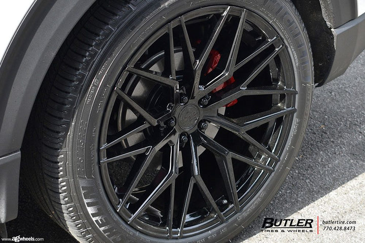 FORD EXPLORER on custom forged wheels