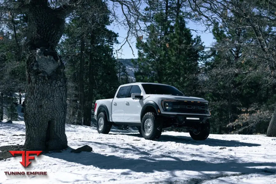 FORD F-150 RAPTOR R FORGED WHEELS AND EXHAUST SYSTEM