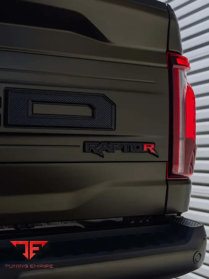 FORD F-150 RAPTOR R FORGED WHEELS AND EXHAUST SYSTEM