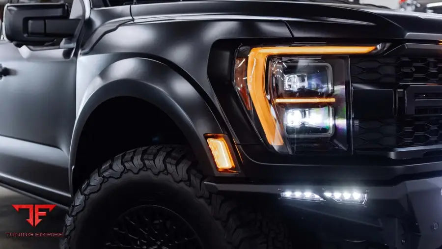 FORD F-150 RAPTOR R FORGED WHEELS AND EXHAUST SYSTEM