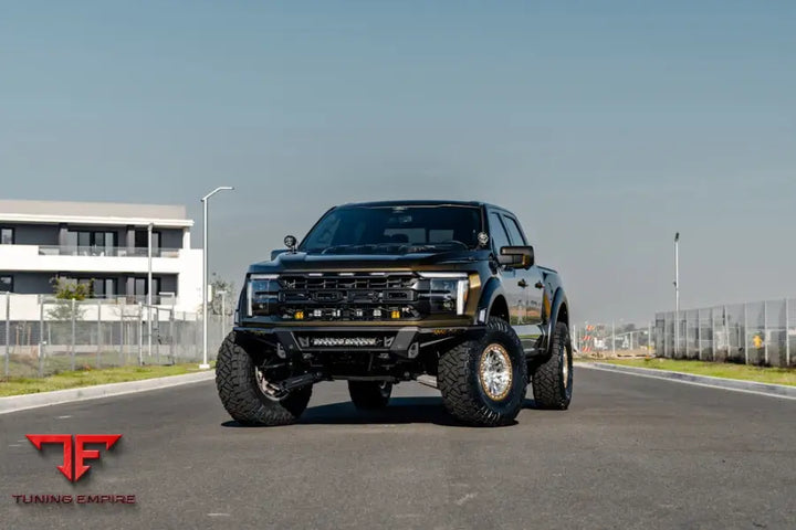 FORD F-150 RAPTOR R FORGED WHEELS AND EXHAUST SYSTEM