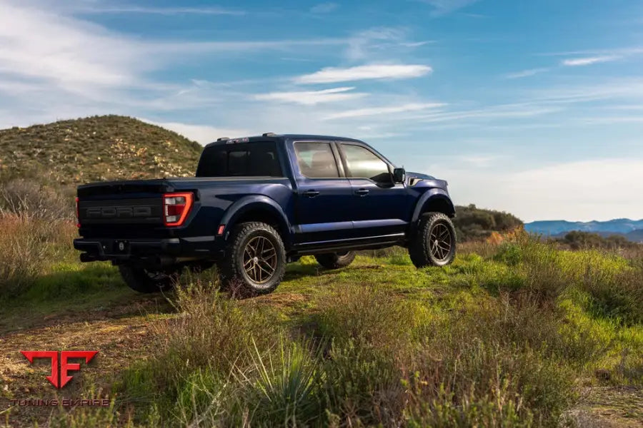 FORD F-150 RAPTOR WHEELS AND EXHAUST SYSTEM