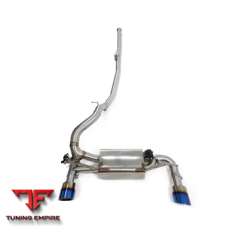 FORD FOCUS RS 2.3T STAINLESS STEEL CATBACK RAZOR EXHAUST WITH MUFFLER VALVE