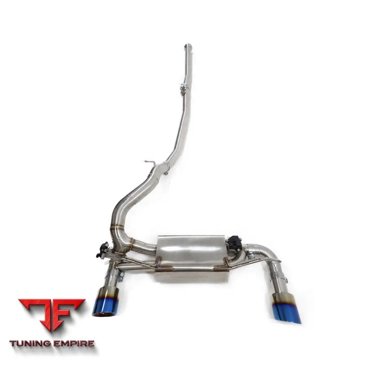 FORD FOCUS RS 2.3T STAINLESS STEEL CATBACK RAZOR EXHAUST WITH MUFFLER VALVE