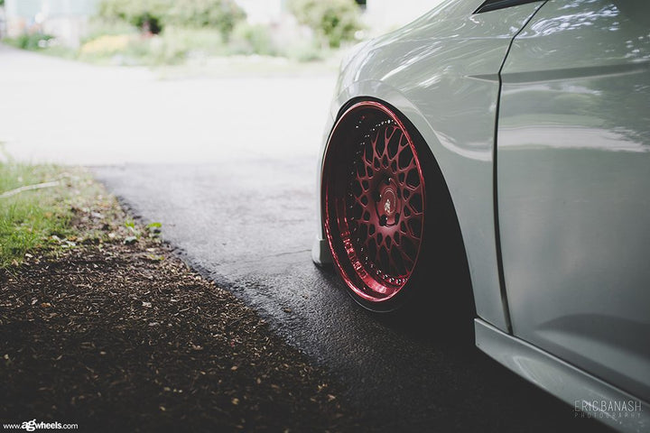 FORD FOCUS ST on custom forged wheels