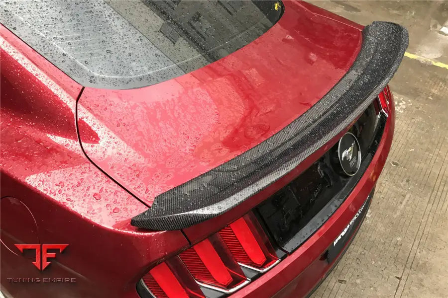 FORD MUSTANG BM STYLE CARBON FIBER TRUNK SPOILER BSD