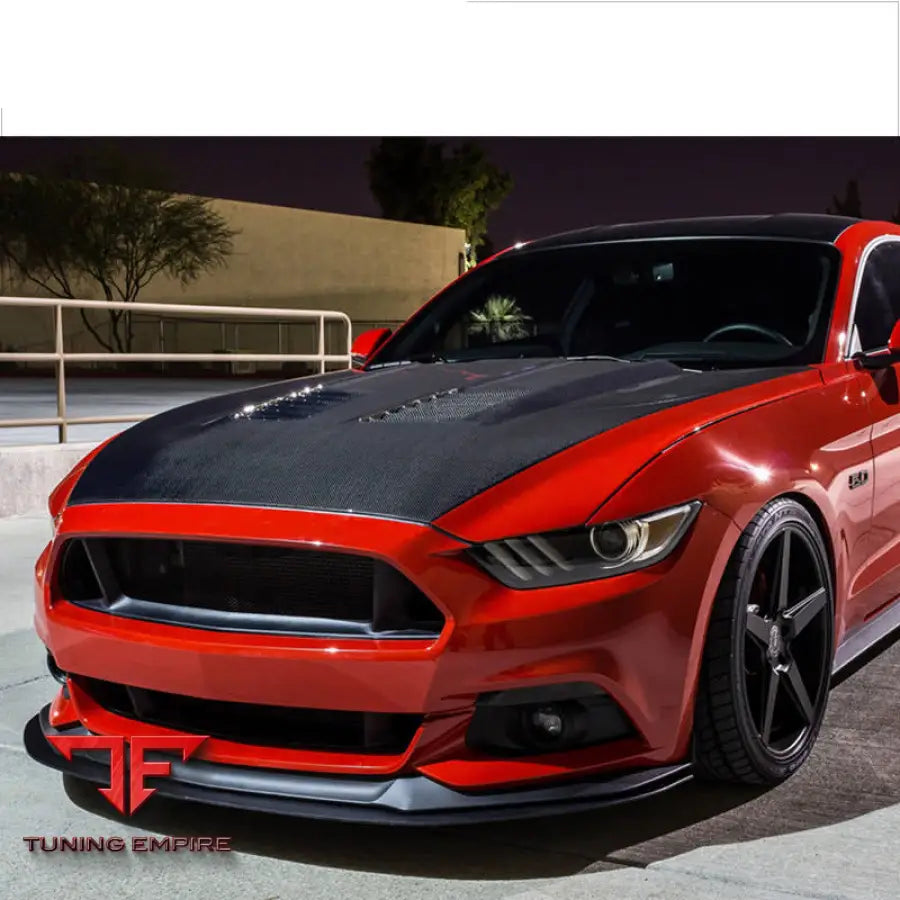 FORD MUSTANG CARBON FIBER BONNET HOOD 2015-2017Y