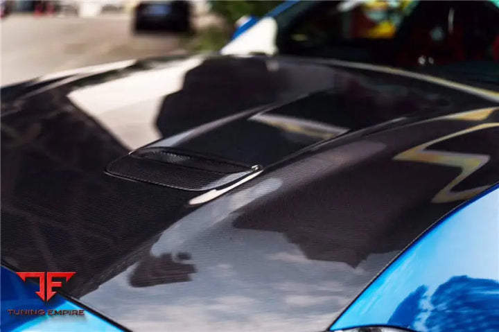 FORD MUSTANG CARBON FIBER HOOD BSD