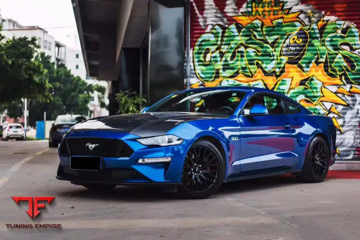 FORD MUSTANG OEM STYLE CARBON FIBER HOOD BSD