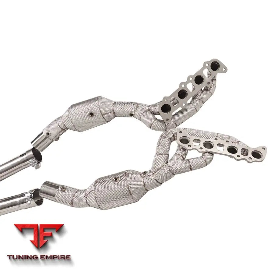 FORD MUSTANG GT 5.0L MANIFOLD HEADER RAZOR EXHAUST WITH HEAT SHIELD