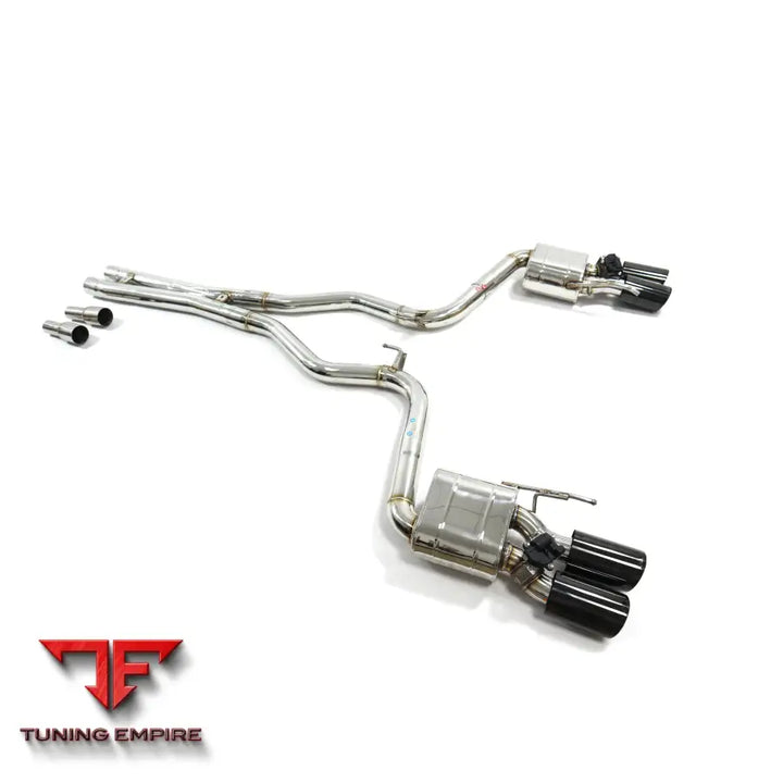 FORD MUSTANG GT 5.0L STAINLESS STEEL CATBACK RAZOR EXHAUST WITH MUFFLER VALVE