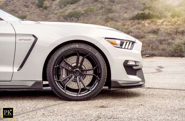 FORD MUSTANG GT350 on custom forged wheels