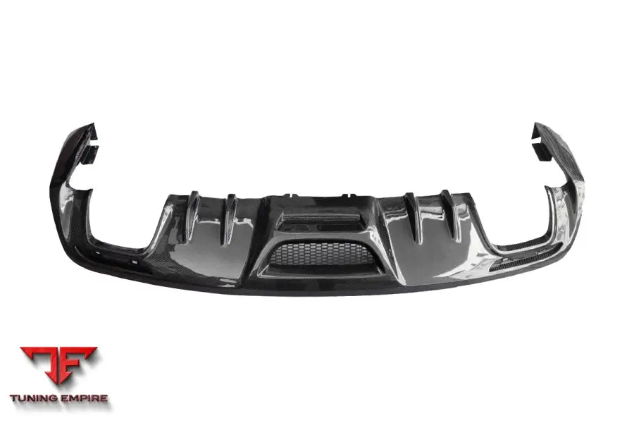 FORD MUSTANG RSH STYLE CARBON FIBER REAR DIFFUSER LIP BSD