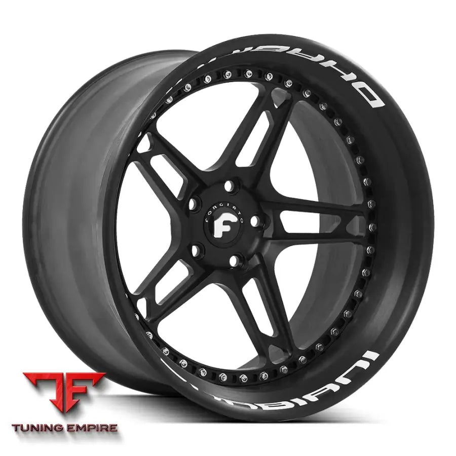 FORGIATO F AFFILATO three-piece forged wheel