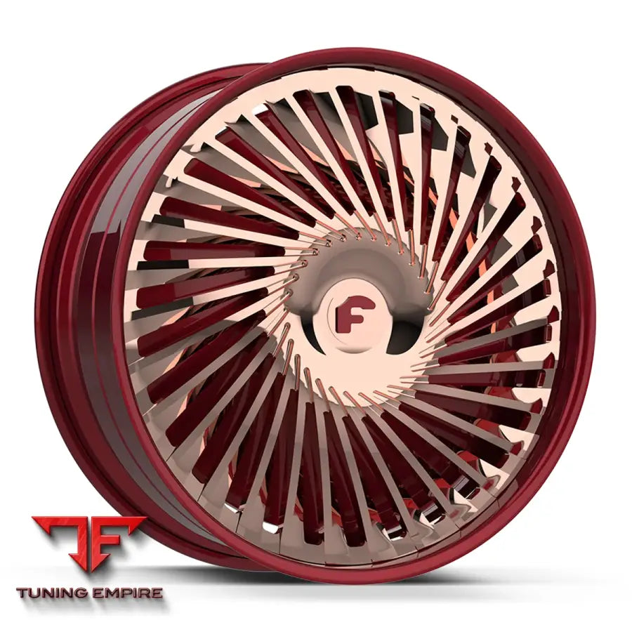 FORGIATO TWISTED TRIMESTRE-FLOATER forged wheel
