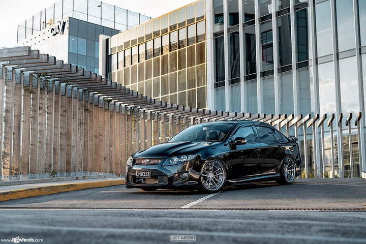 FPV F6 on custom forged wheels