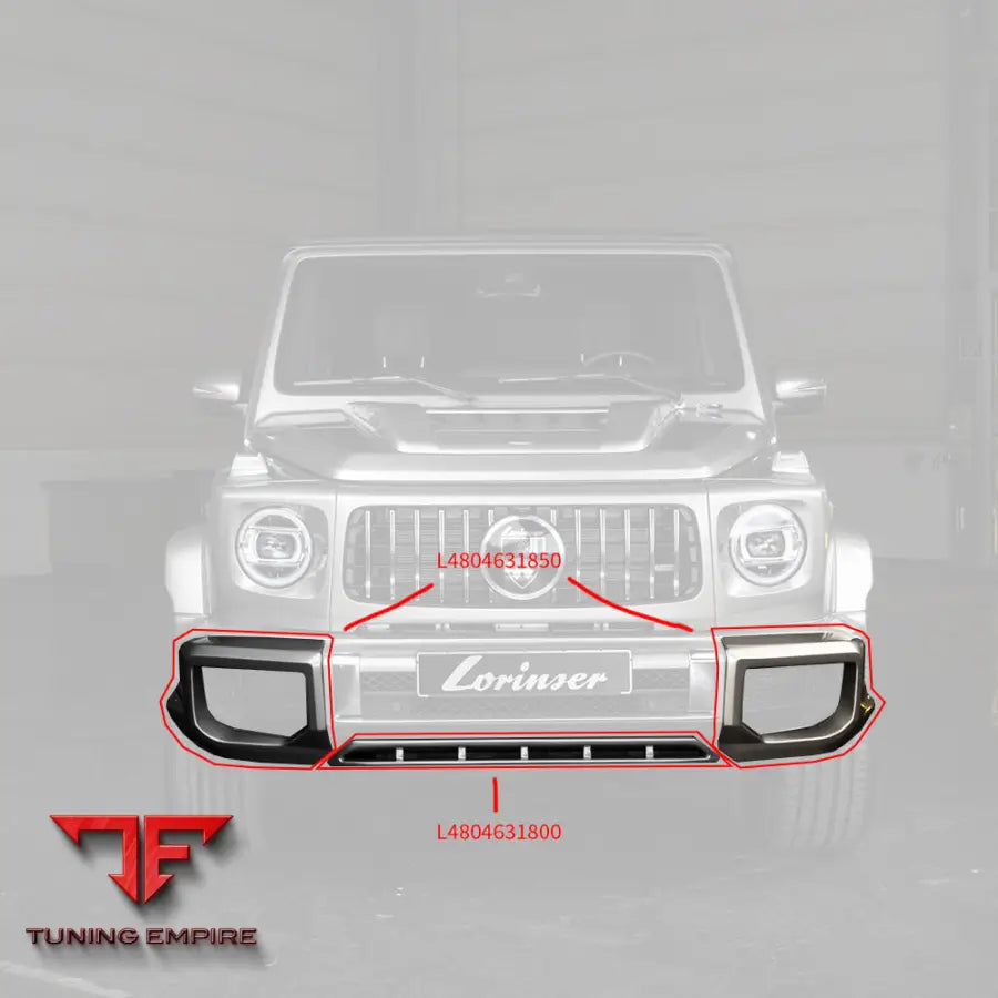 G-Class W463A Lorinser Add-on Part Front Apron