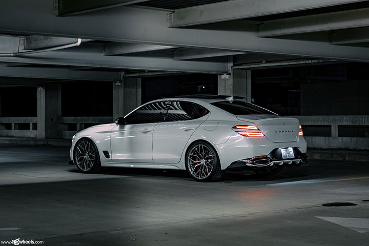 GENESIS G70 on custom forged wheels