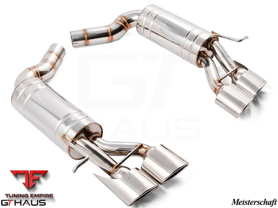GTHAUS Exhaust System for Mercedes-Benz W211 E-Class Sedan E320/E350 V6 Models [2003-2009]