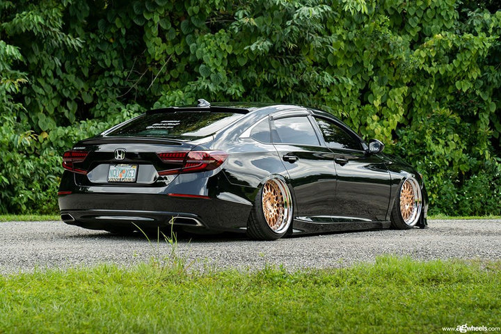 HONDA ACCORD on custom forged wheels