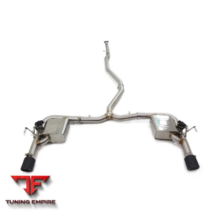 HONDA CIVIC FE 1.5T STAINLESS STEEL CATBACK EXHAUST MIDPIPE WITH MUFFLER VALVE