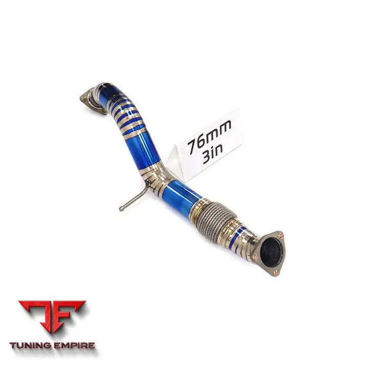 HONDA CIVIC TYPE-R FL5 TITANIUM RESONANT TUBE EXHAUST FRONT PIPE