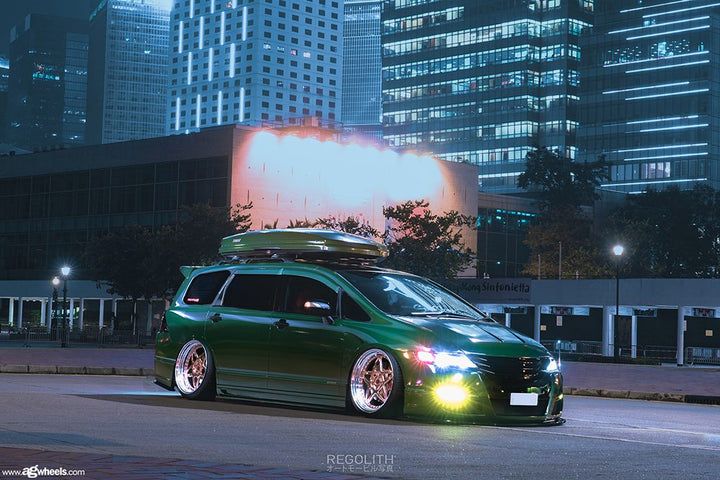HONDA ODYSSEY on custom forged wheels